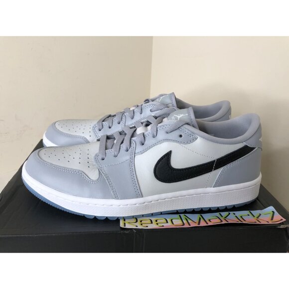 Jordan 1 Low Golf Wolf Grey mens 7.5us - Picture 1 of 5